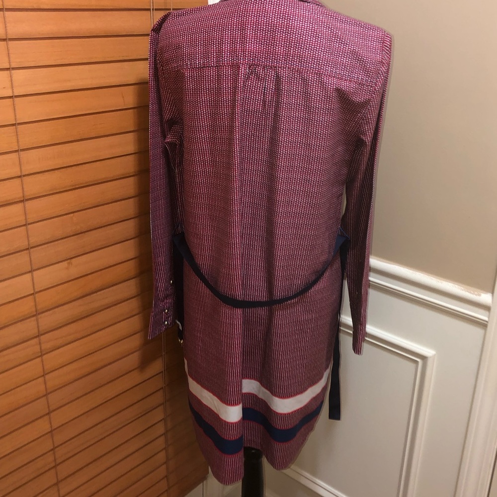 Brand new Tommy Hilfiger women long blazer shirt.